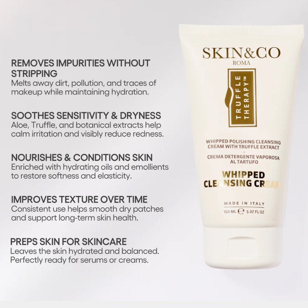 Truffle Therapy Whipped Cleansing Cream - White